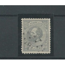 Netherlands 22K with numeral dot cancel 8 VFU/used  CV 73 €