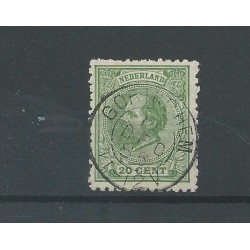 Netherlands 24K with "GORINCHEM 1886" small round cancel  VFU/used  CV 10+ €