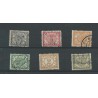 Curaçao  29-34 NUMERAL   SUPERB  VFU/used  CV 30 €