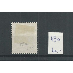 Netherlands 43a  Zandkleur Wilhelmina 50ct VFU/used  CV 60 €