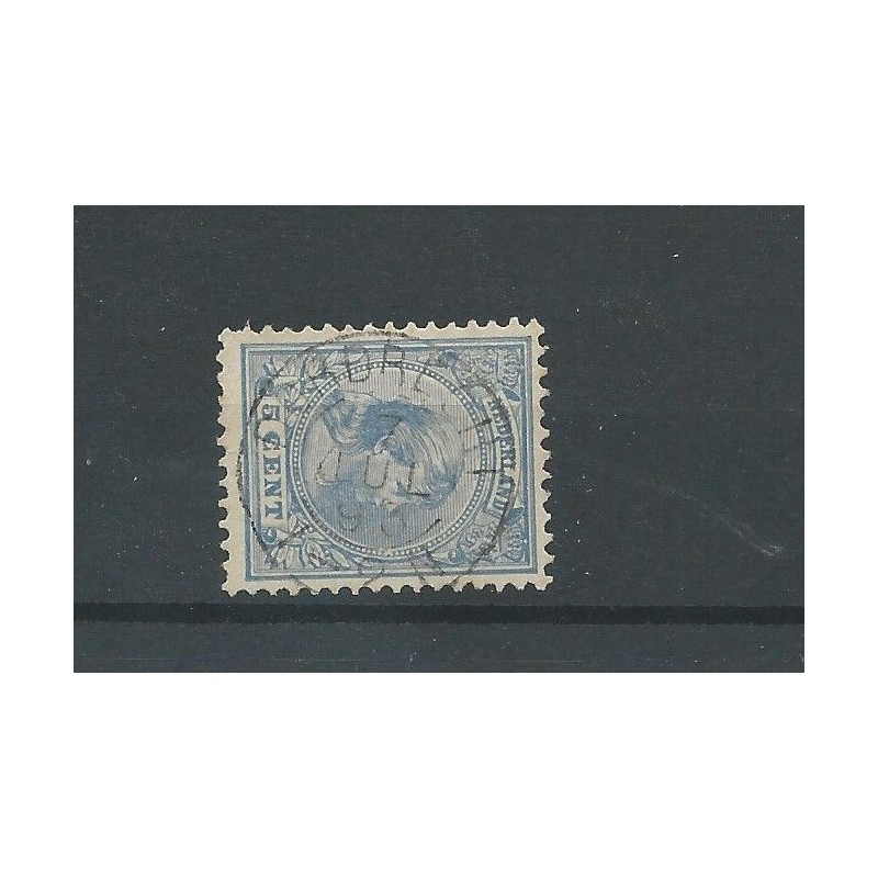 Netherlands 35 with "DORDRECHT 1895" small round cancel  VFU/used  CV 3 €