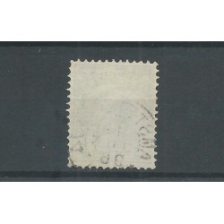 Netherlands 40 with "AMSTERDAM-14 1896" small round cancel  VFU/used  CV 20+ €
