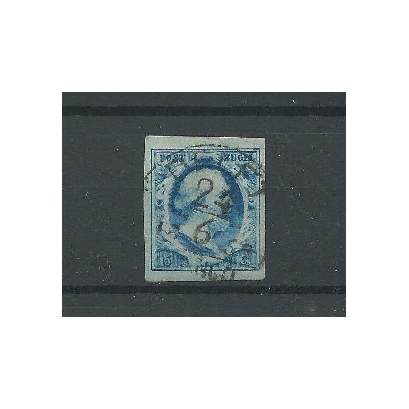 Netherlands 1 plt III-12 with "DELFT-C"  VFU/used  CV 40 € + 75 Eysinga