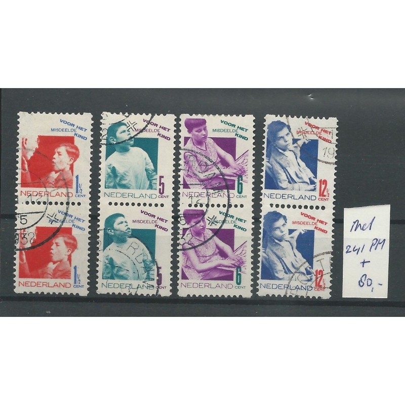 Netherlands R90-93 pair KIND1931 VFU/used  CV 140 €