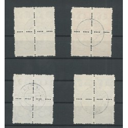 Netherlands R82-85 Child Welfare 1929 blocks of 4 VFU/used  CV 150 €