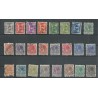 Netherlands R33-56  Syncopated perforation VFU/used  CV 245 €