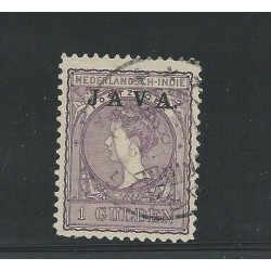 Dutch East Indies 79a JAVA hoogstaand  VFU/used  CV 400+ € CERTIFICATE !!