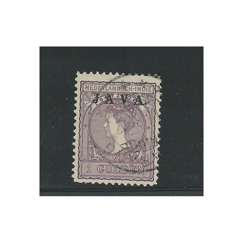 Dutch East Indies 79a JAVA hoogstaand  VFU/used  CV 400+ € CERTIFICATE !!