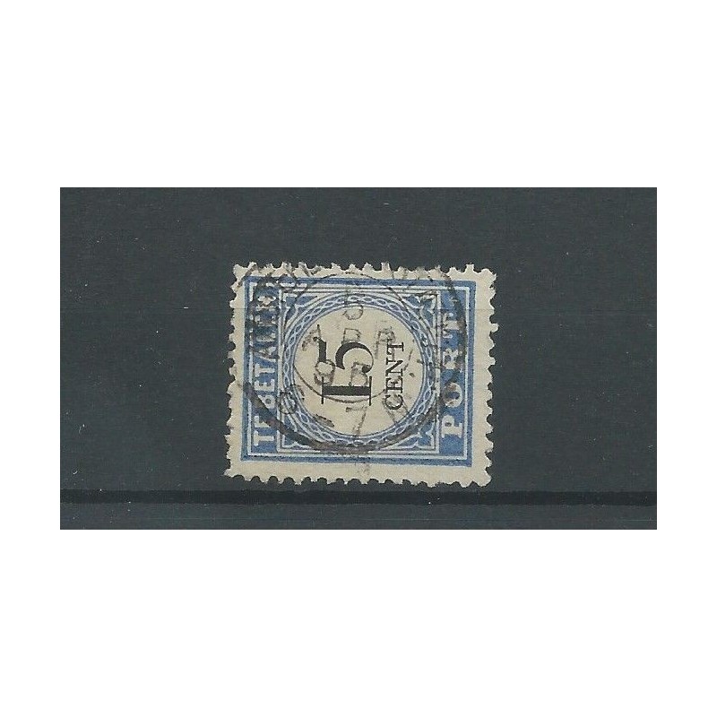 Netherlands P24 with"AMSTERDAN-C-STATN:P:P: 1895"  VFU/used   CV 30+ €
