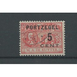 Netherlands P35 with plate flaw 89P  VFU/used   CV 16 €