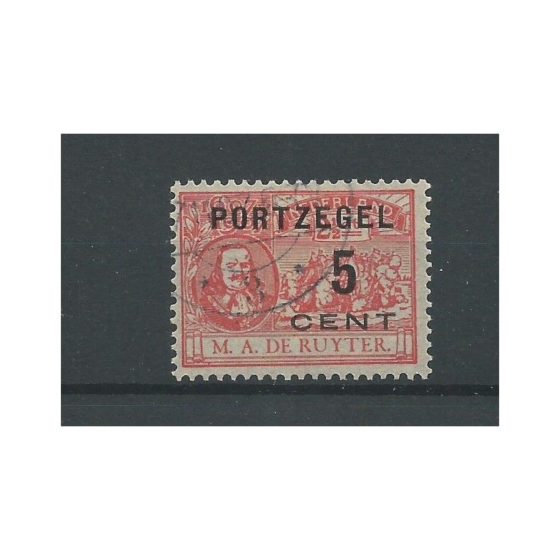 Netherlands P35 with plate flaw 89P  VFU/used   CV 16 €