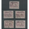 Netherlands P31-34 with plate flaw 88P  VFU/used   CV 80 €