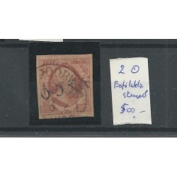 Netherlands 2 with "Eofilatelistisch FRANCO"  VFU/used   CV 500 €