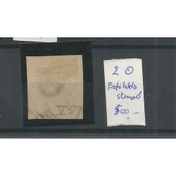 Netherlands 2 with "Eofilatelistisch FRANCO"  VFU/used   CV 500 €