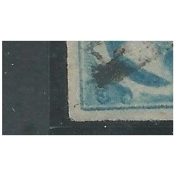 Netherlands 1  "KISSPRINT" lijkt on dubbeldruk  VFU/used   CV ??? €