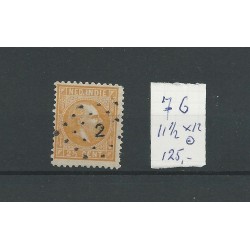 Dutch East Indies  7G  Willem III 1870   VFU/used    CV 125 €