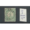 Nederland 31 met ARUM kleinrond VFU/gebr CV 17,5 €
