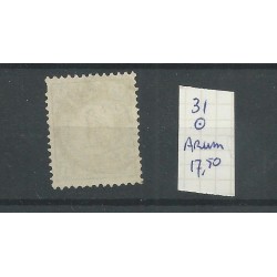 Netherlands 31 with ARUM small round cancel VFU/used CV 17,5 €
