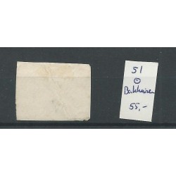 Netherlands 51 with BAKHUIZEN small round cancel VFU/used CV 55 €