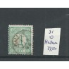 Netherlands 31 with HALLUM small round cancel VFU/used CV 37,5 €