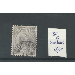 Netherlands 38 with OUDKERK  small round cancel VFU/used CV 18,5 €