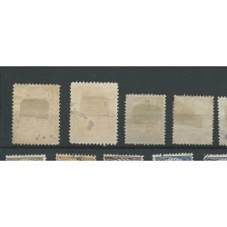 Dutch East Indies  63-80  JAVA overprint  superb  VFU/used  CV 103 €