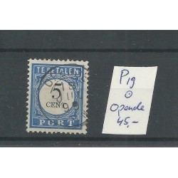 Netherlands P19 with OPENDE small round cancel VFU/used CV 45 €