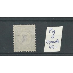 Netherlands P19 with OPENDE small round cancel VFU/used CV 45 €