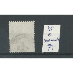 Netherlands 35 with SUAWOUDE small round cancel VFU/used CV 70 €
