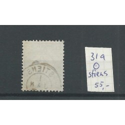 Netherlands 31a with STIENS small round cancel VFU/used CV 55 €