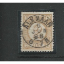 Netherlands 32EPM6 with ALKMAAR small round cancel VFU/used CV 115 €