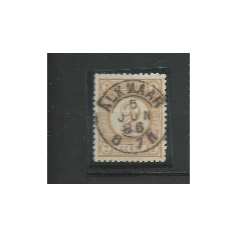 Netherlands 32EPM6 with ALKMAAR small round cancel VFU/used CV 115 €