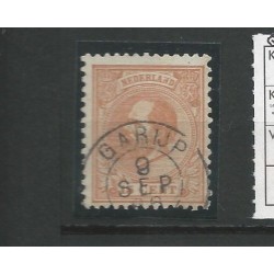 Netherlands 23HP with GARIJP small round cancel VFU/used CV 114 €