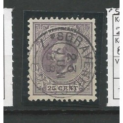 Netherlands 26HP1 with GRAVENHAGE small round cancel VFU/used CV 85 €