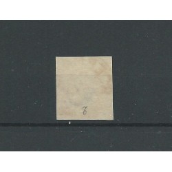 Netherlands 2 with  "ROERMOND-C   2/2/1857"  VFU/used   CV 85 €