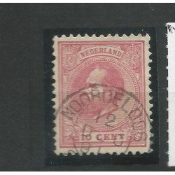 Netherlands 21LP2 with NOORDELOOS small round cancel VFU/used CV 152 €