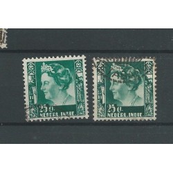 Dutch East Indies  256  Wilhelmina  25ct  VFU/used  CV 60 €