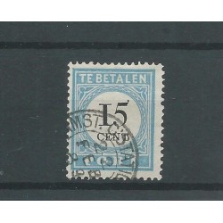 Netherlands P9A-III Postage due "AMST:C:STATION P:P." small round cancel VFU/used CV 116 €