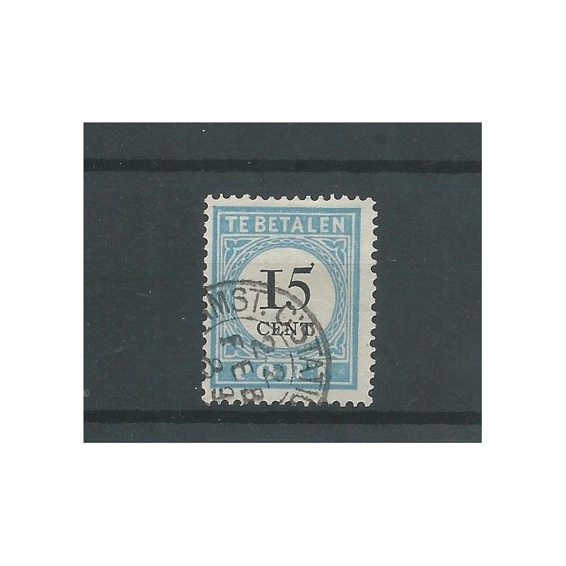 Netherlands P9A-III Postage due "AMST:C:STATION P:P." small round cancel VFU/used CV 116 €