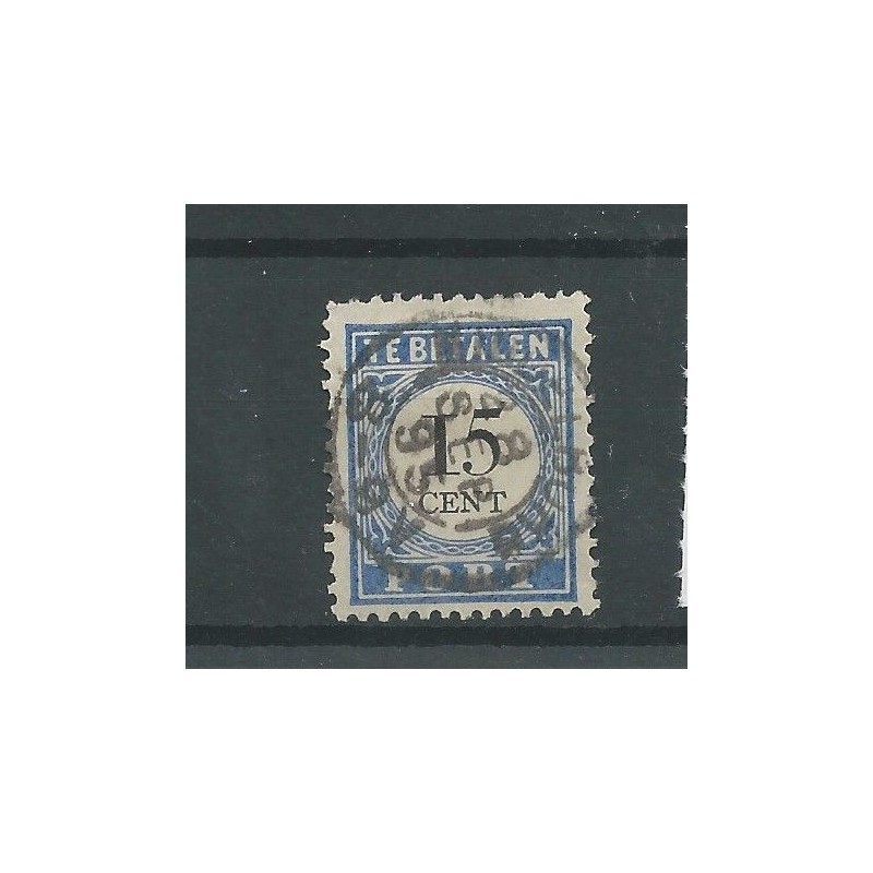 Nederland P24 Port "MIDDELBURG" kleinrond VFU/gebr CV 5++ €