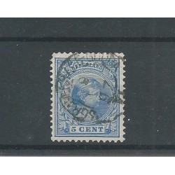 Netherlands 35 with"Gravenhage-Gouda VI" small round cancel  VFU/used CV 12,5 €