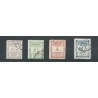Suriname 65-68  Provisional issue   VFU/used   CV 25 €