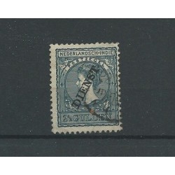 Dutch East Indies D27 Official 2,5Gld   VFU/used  CV 44 €