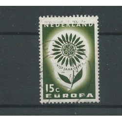 Nederland 827  MISDRUK/wegvallen groene kleur  VFU/gebr  CV  ?? €