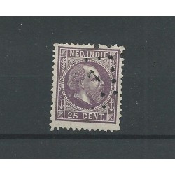 Dutch East Indies   13F with numeral dot cancel 7  CV  10++ €