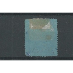 Dutch East Indies  P4A with numeral dot cancel 11  VFU/used   CV  30+  € breed zegel