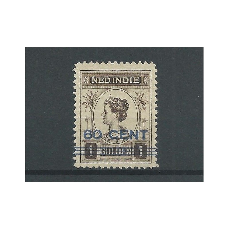 Dutch East Indies 147 Provisional issue MNH  CV  45 € SUPERB !!
