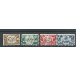 Dutch East Indies 172-175 White Cross MNH  CV  65 € SUPERB !!