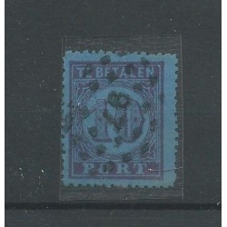 Netherlands P2A  with numeral dot cancel 97  CV 50+ €
