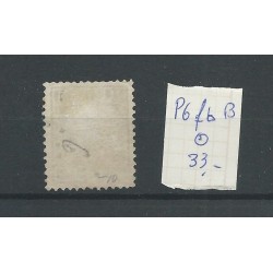 Netherlands P6fbB  "open frame" VFU/used  CV 33 €